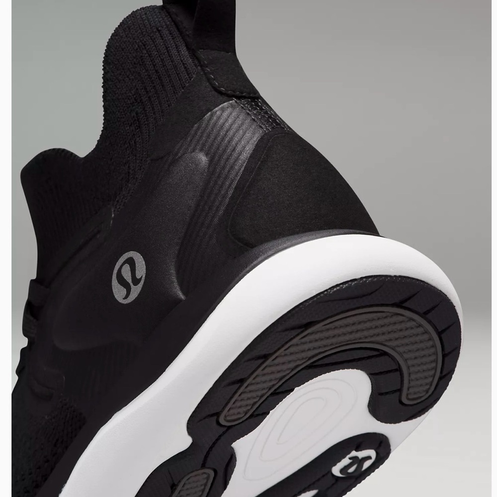 lululemon athletica Black and White Athletic Shoes size 8